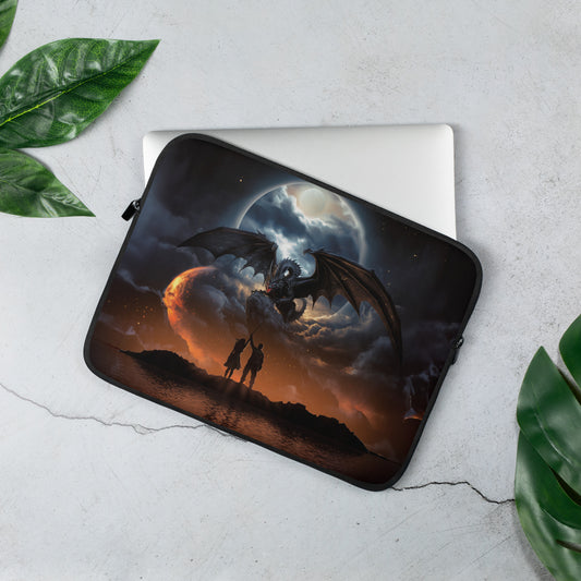 Fighting Dragons With You - Laptop Sleeve