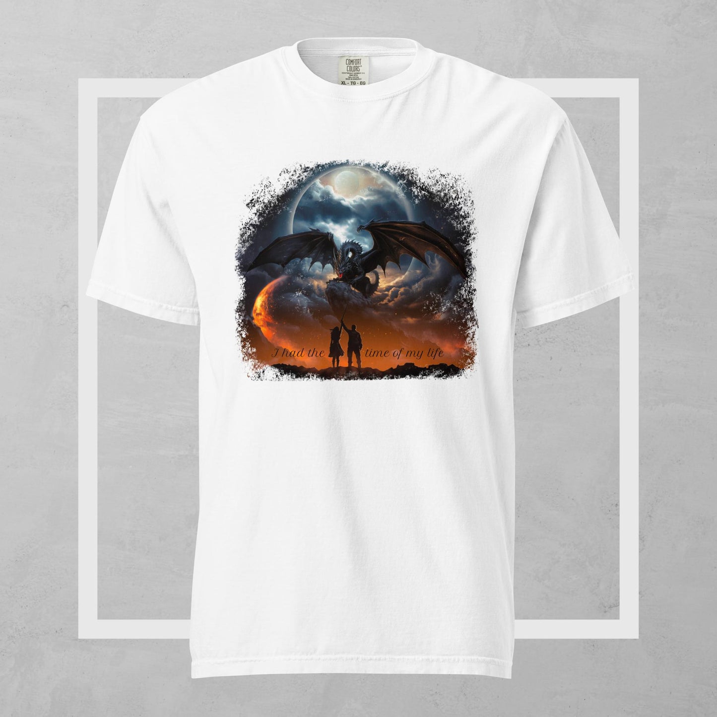 Fighting Dragons With You Short Sleeve Tee