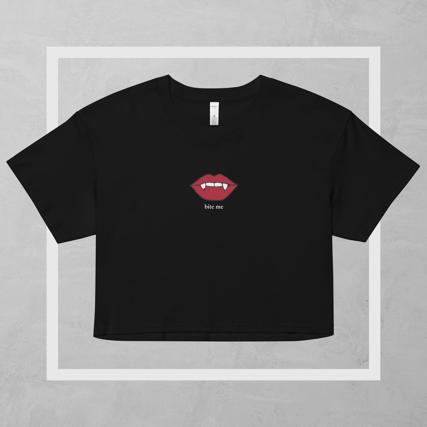 'Bite Me' Crop