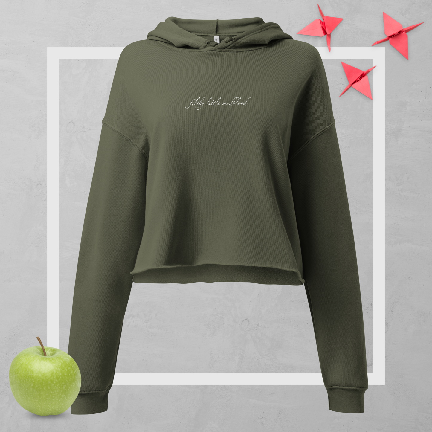 Filthy Little Crop Hoodie